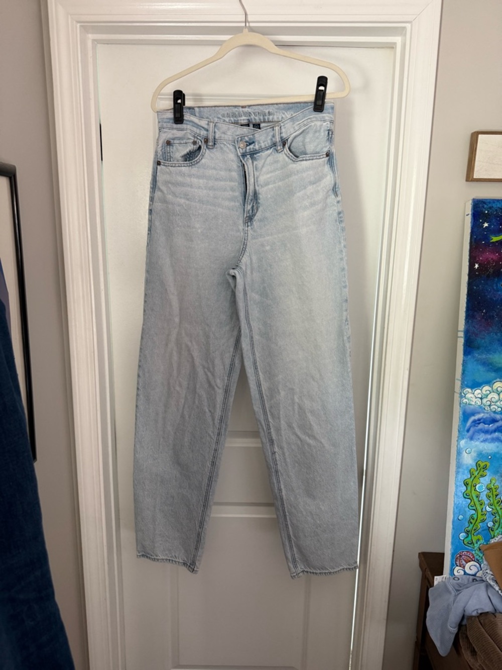 American Eagle Strigid High Waisted Jeans